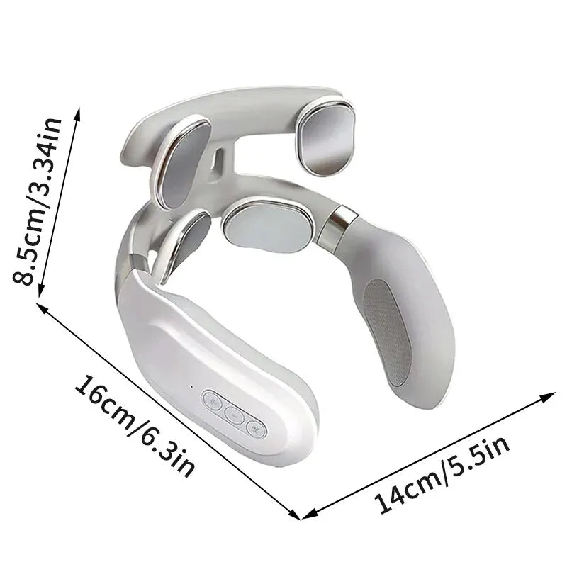 Neck Massager – 4D Smart Heating & Vibration Therapy